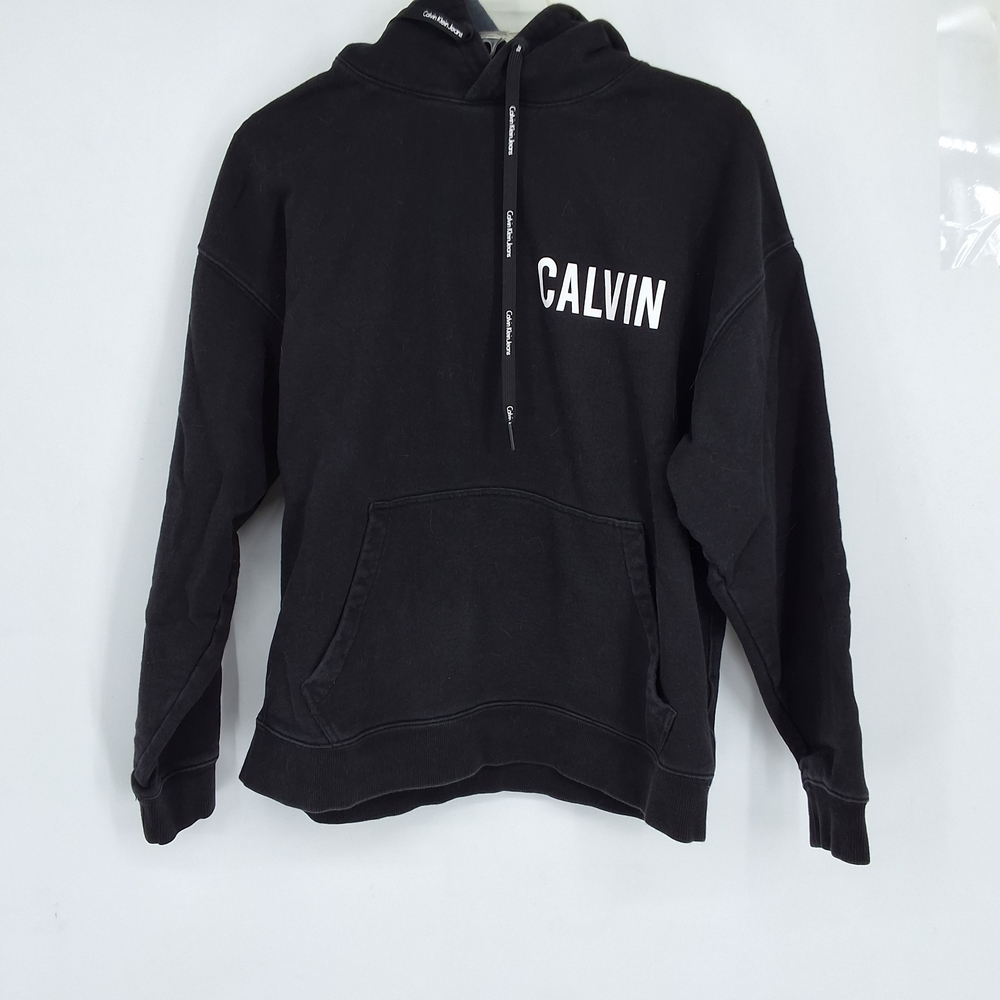 Calvin Klein Small Black Hoodie with Pocket